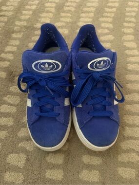 adidas Campus Blue Suede Low-Top Sneakers